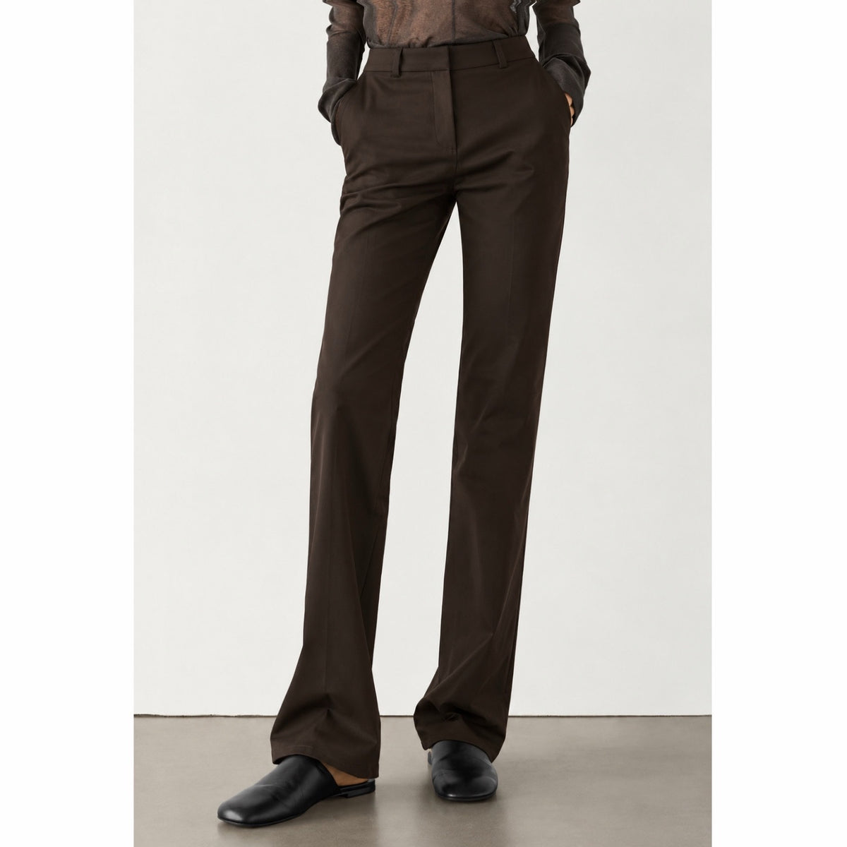 Massimo Dutti Slim Fit Trousers