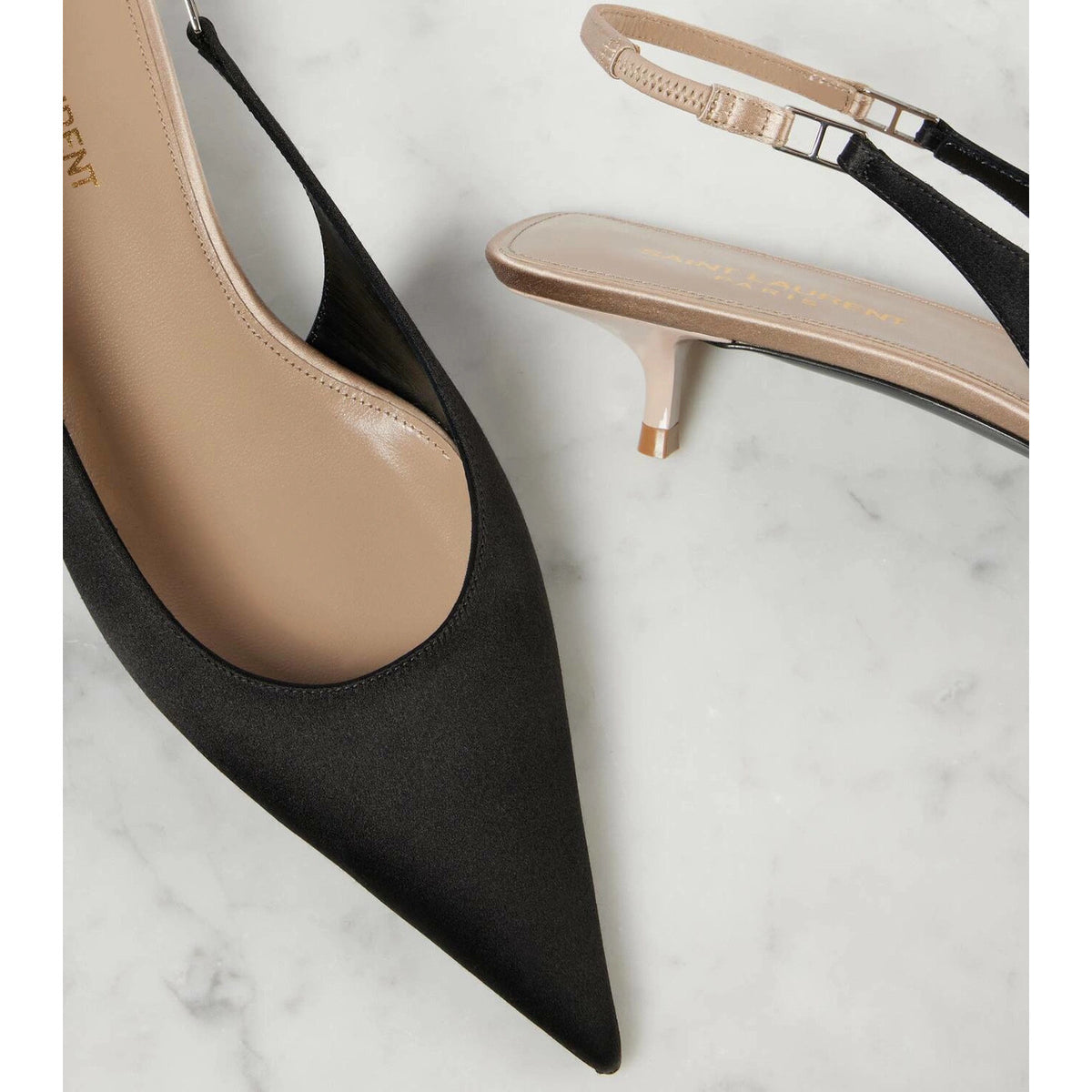 Saint Laurent Satin Pumps