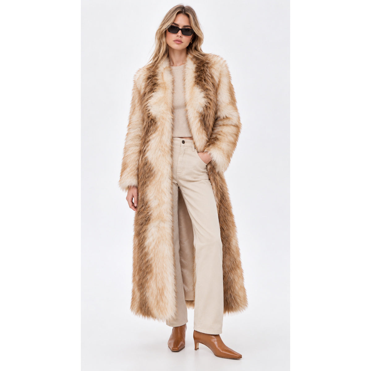 Apparis Faux Fur Coat