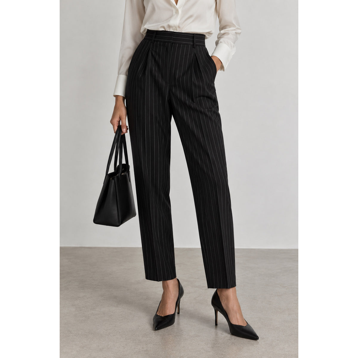 Max Mara Pinstripe Pants