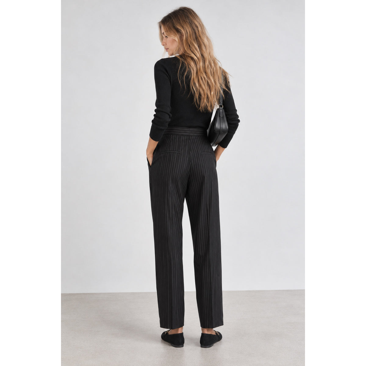 Max Mara Pinstripe Pants