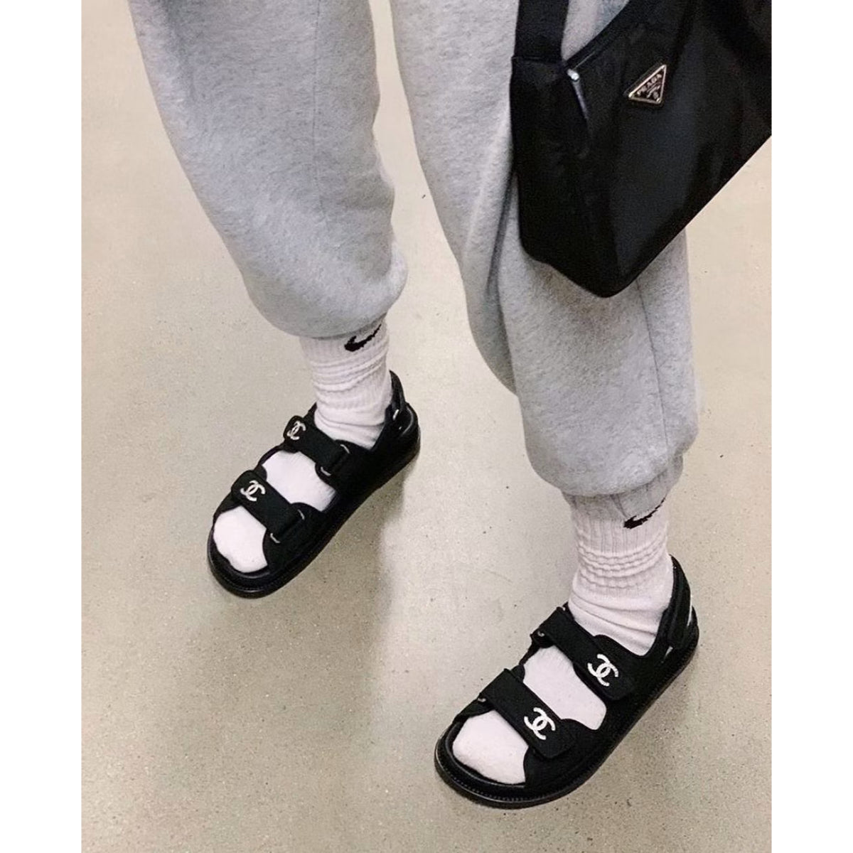 Chanel Dad Sandals