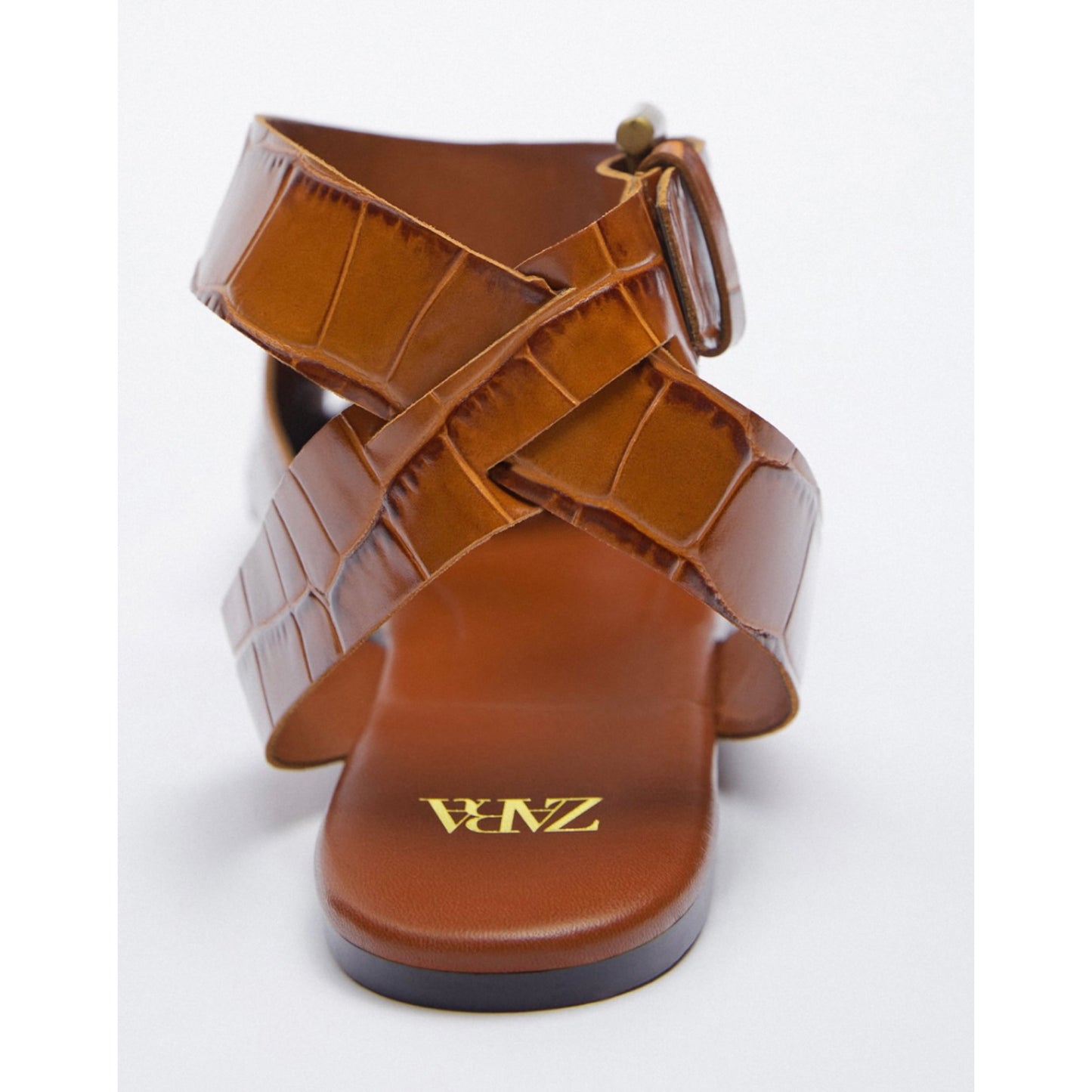 Zara Leather Fisherman Sandals