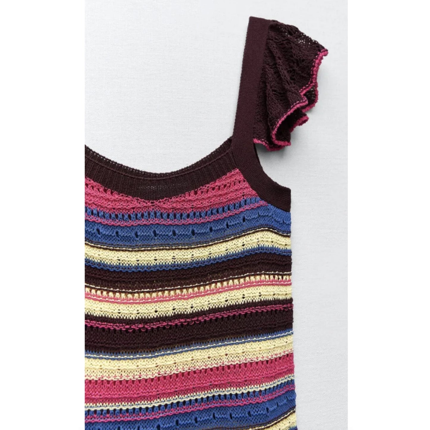 Zara Crochet Midi Dress