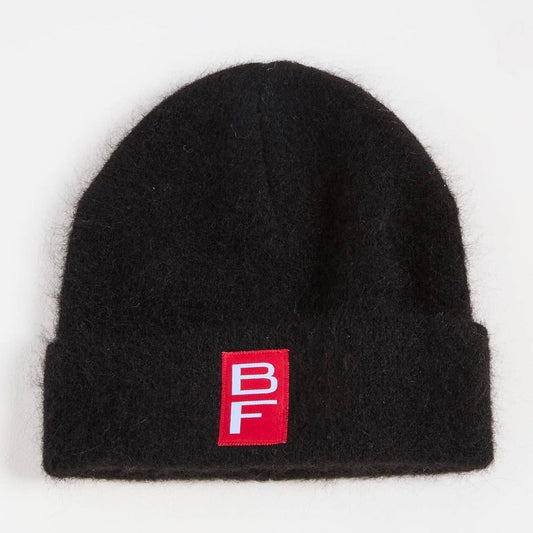 By Far Black Alpaca Hat