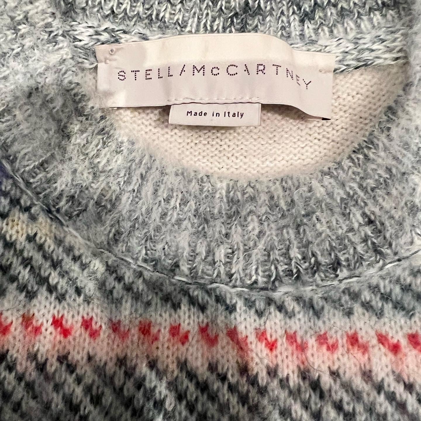 Stella McCartney Tartan Crew Neck Sweater