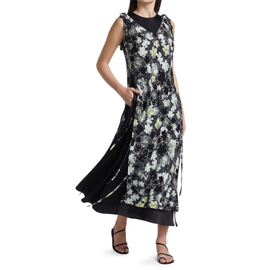 Deveaux Cecil Silk Dress