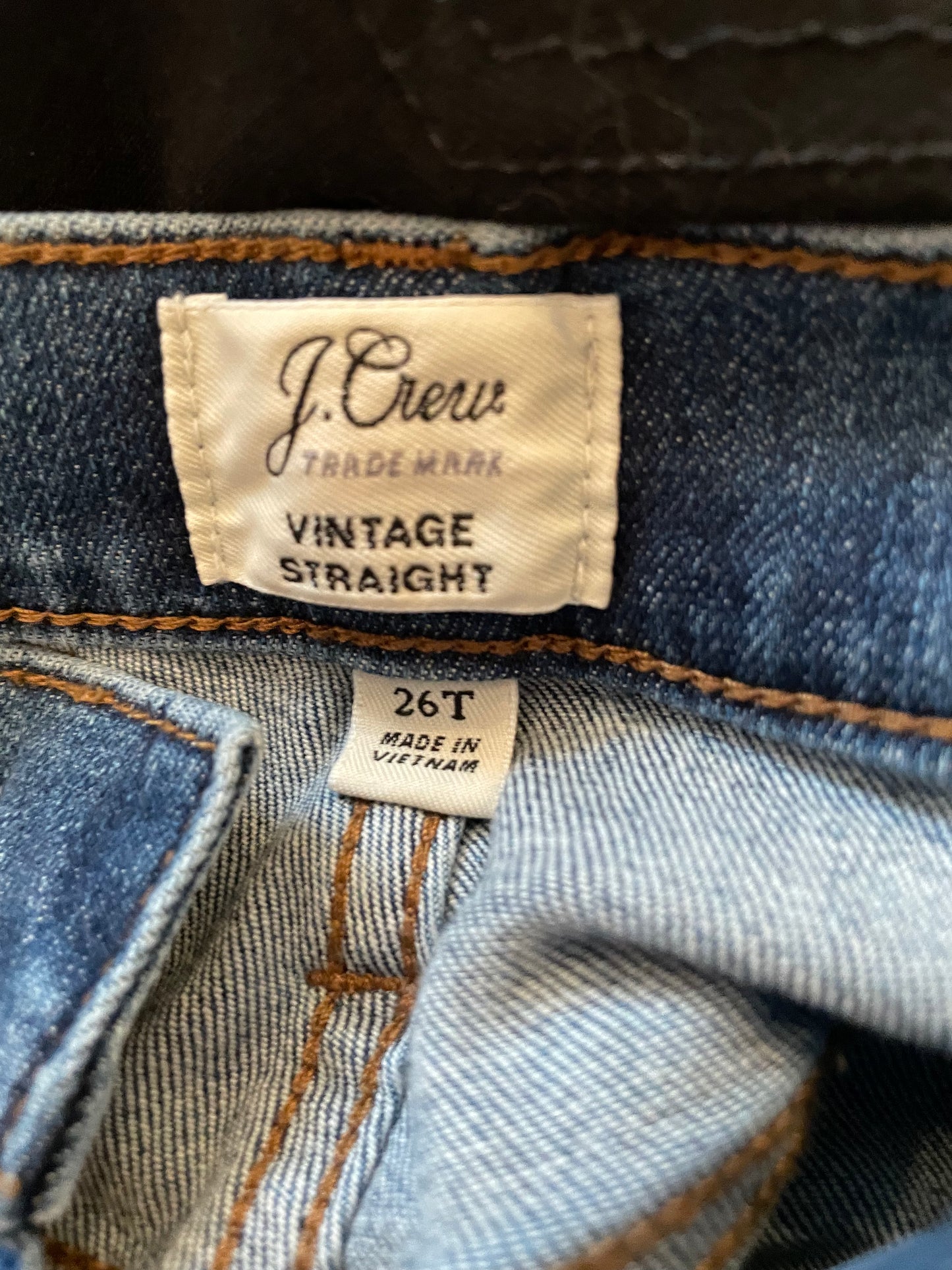 J. Crew Vintage Straight Jeans